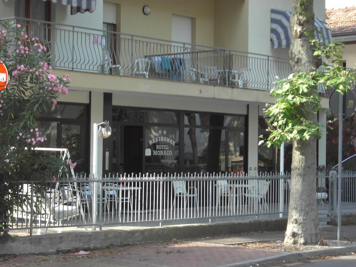 Residence Monaco Appartamenti Rímini Exterior foto